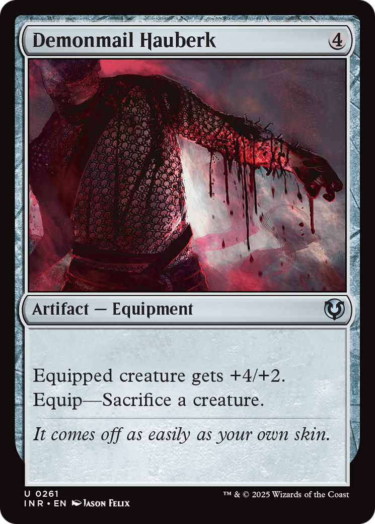 Image of Demonmail Hauberk (INR-261) - Innistrad Remastered Foil