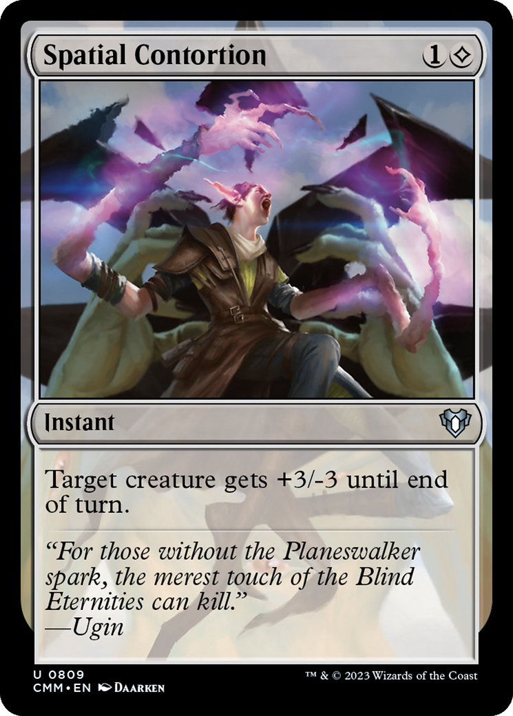 Image of Spatial Contortion (CMM-809) - Commander Masters