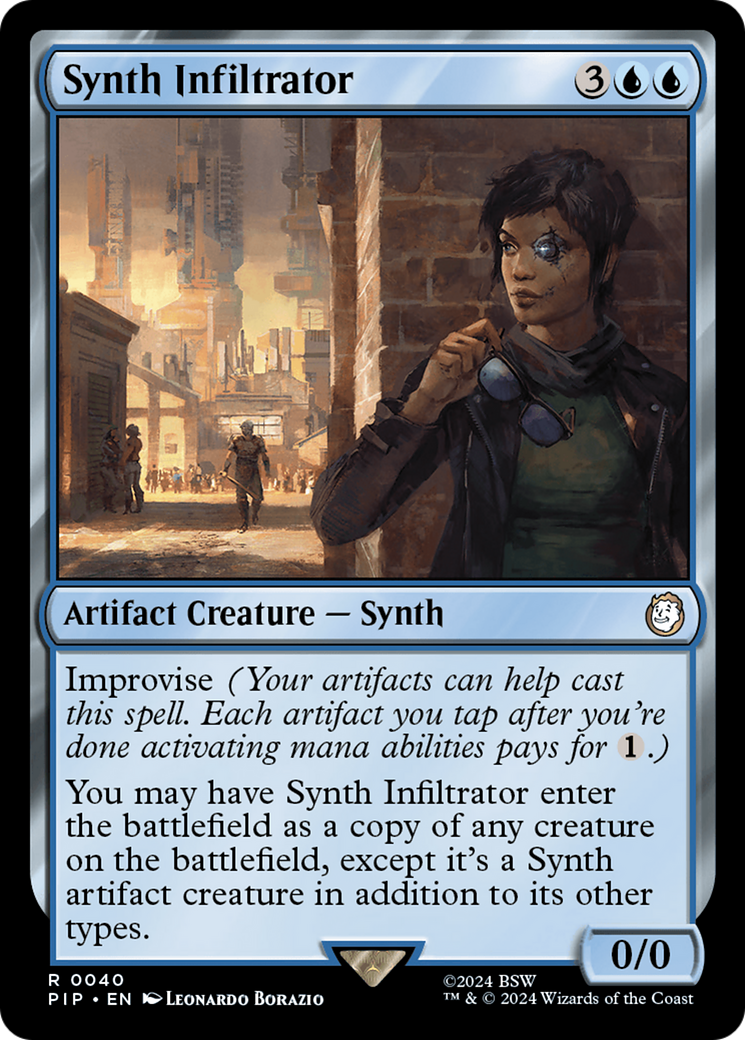 Image of Synth Infiltrator (PIP-040) - Fallout Foil