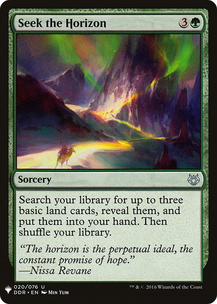 Image of Seek the Horizon (LIST-020) - The List