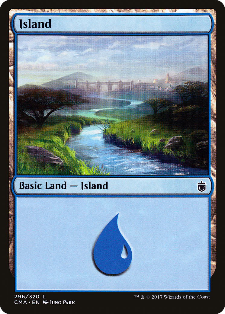 Image of Island (296) (CMA-296) - Commander Anthology