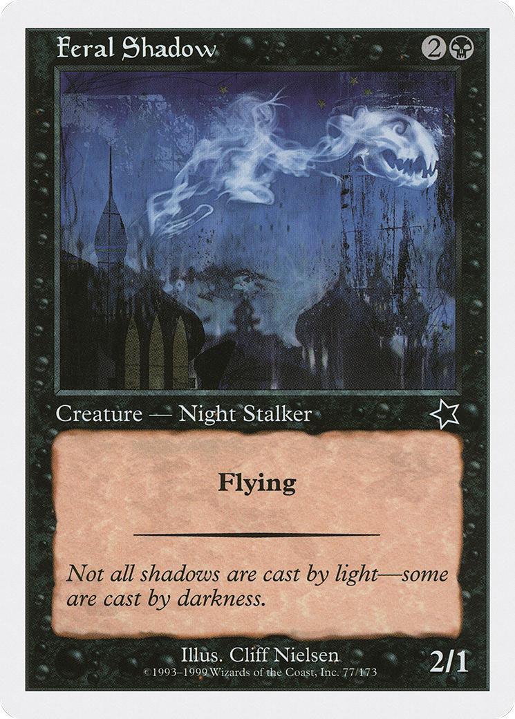 Image of Feral Shadow (S99-077) - Starter 1999