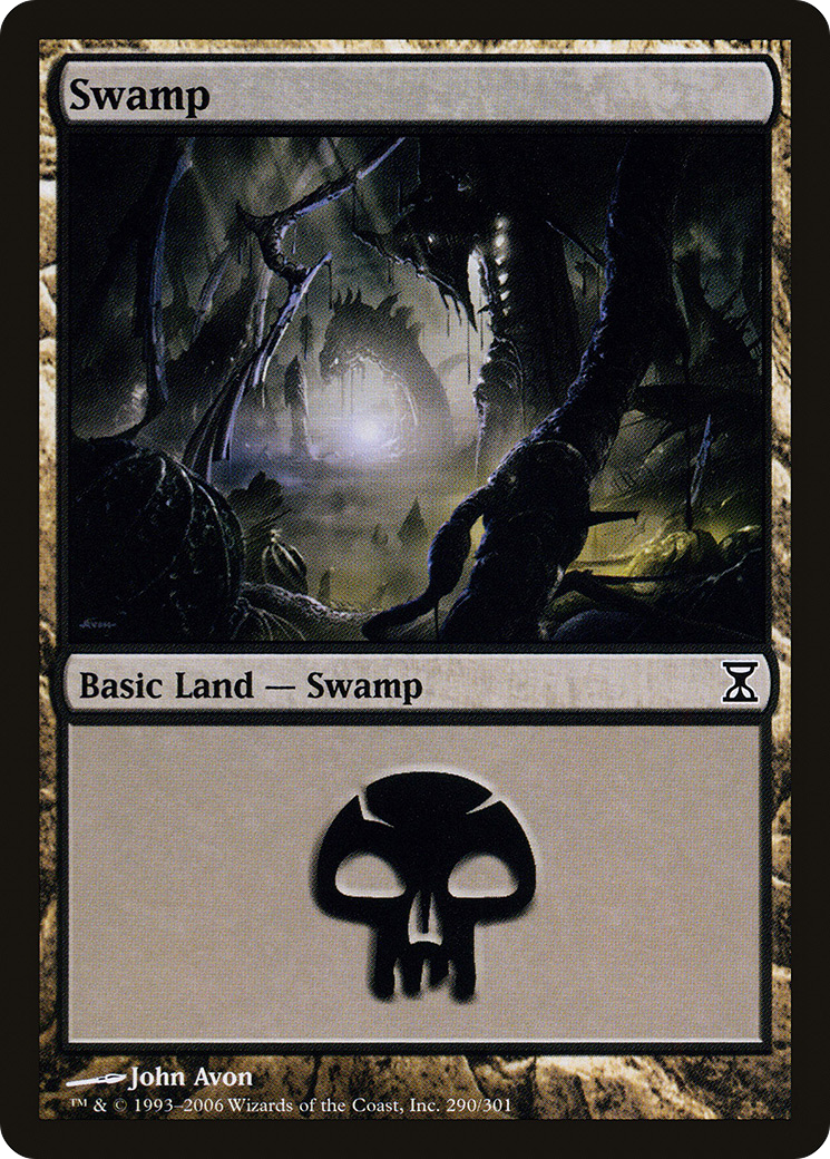 Image of Swamp (290) (TSP-290) - Time Spiral Foil