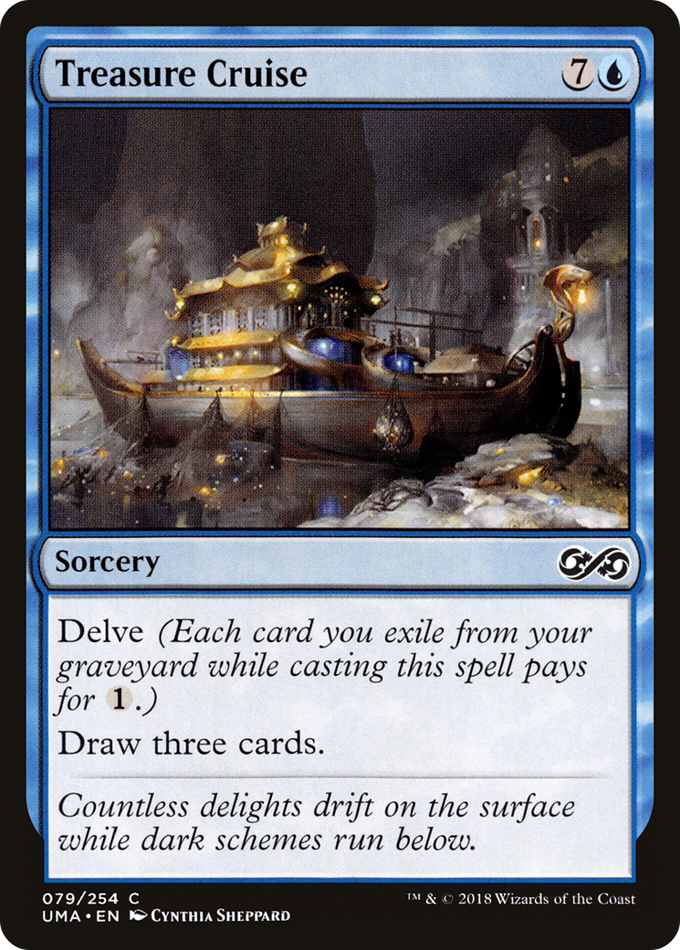 Image of Treasure Cruise (UMA-079) - Ultimate Masters Foil