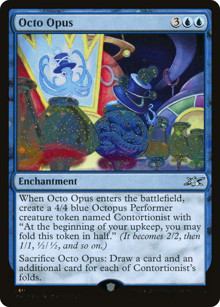 Image of Octo Opus (Galaxy Foil) (UNF-340) - Unfinity Foil
