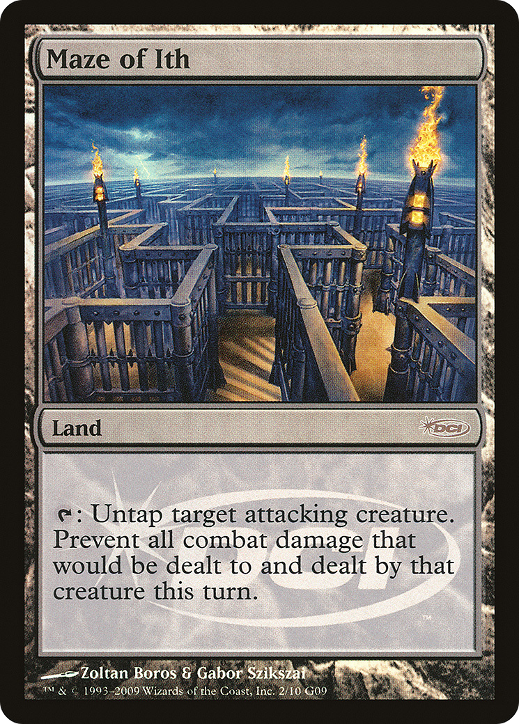 Image of Maze of Ith (JDG-002) - Judge Gift Cards 2009 Foil