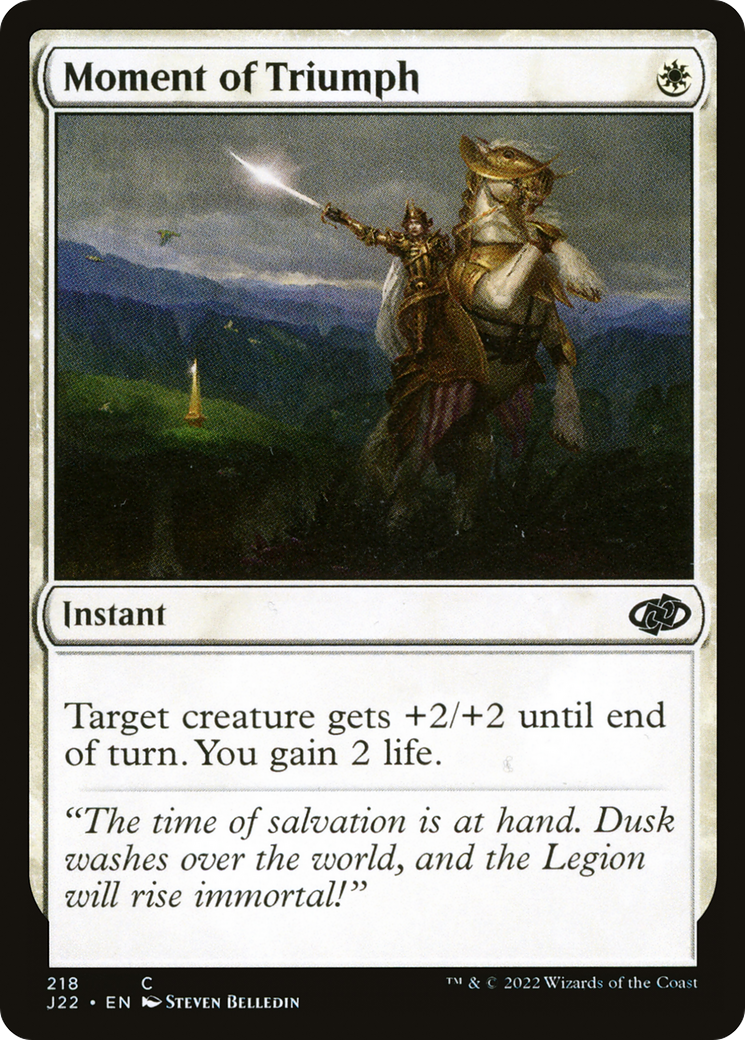 Image of Moment of Triumph (J22-218) - Jumpstart 2022