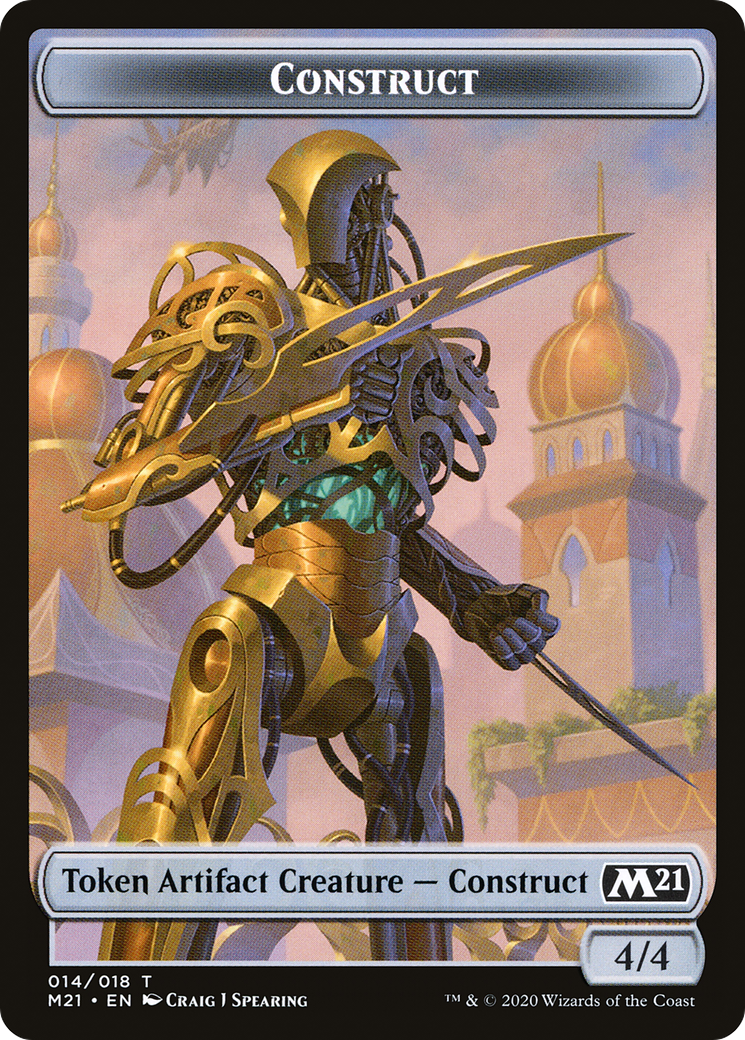 Image of Construct (TM21-014) - Core Set 2021 Tokens Foil