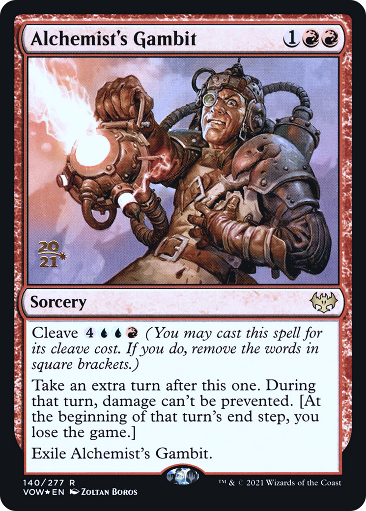 Image of Alchemist's Gambit (PRE-140) - Innistrad: Crimson Vow Promos Foil