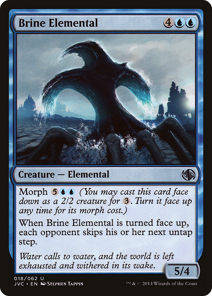 Image of Brine Elemental (DD3-018) - Duel Decks Anthology: Jace vs. Chandra