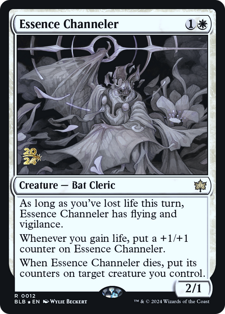 Image of Essence Channeler (PRE-012) - Bloomburrow Promos Foil