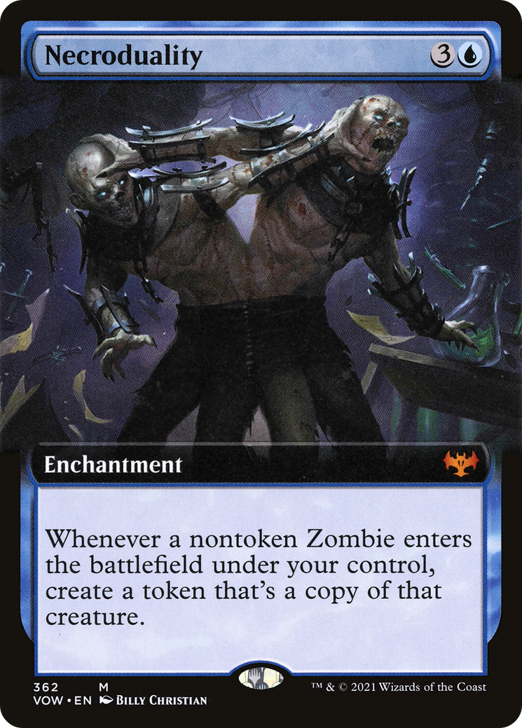Image of Necroduality (Extended Art) (VOW-362) - Innistrad: Crimson Vow: (Extended Art)