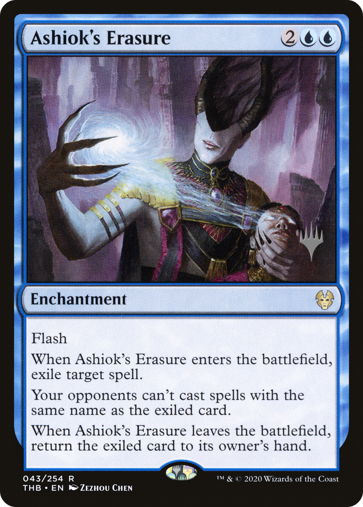 Image of Ashiok's Erasure (PPTHB-43P) - Theros Beyond Death Promos