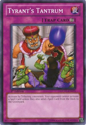 Image of Tyrant's Tantrum (EXVC-EN075) - Extreme Victory 1st Edition