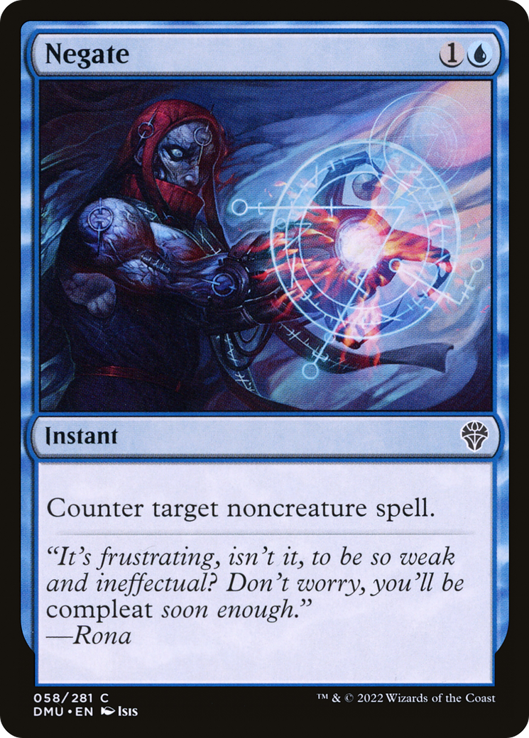 Image of Negate (DMU-058) - Dominaria United Foil