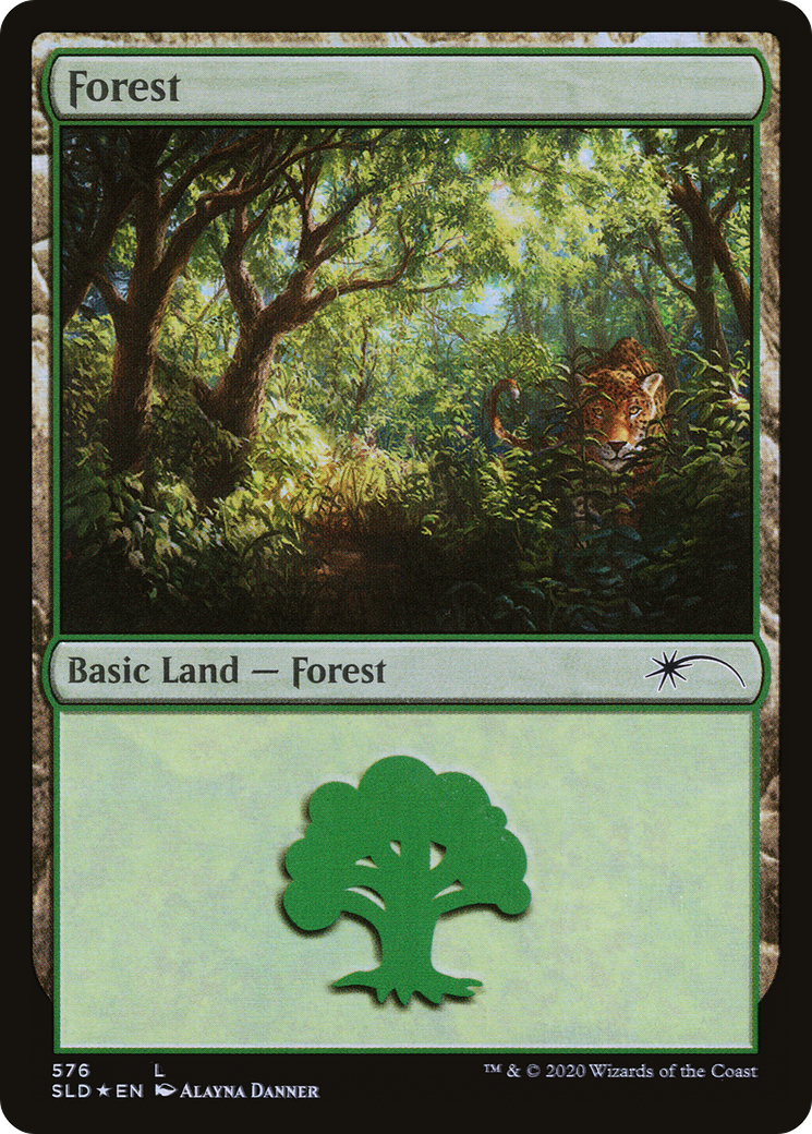Image of Forest (576) (SLD-576) - Secret Lair Drop Foil