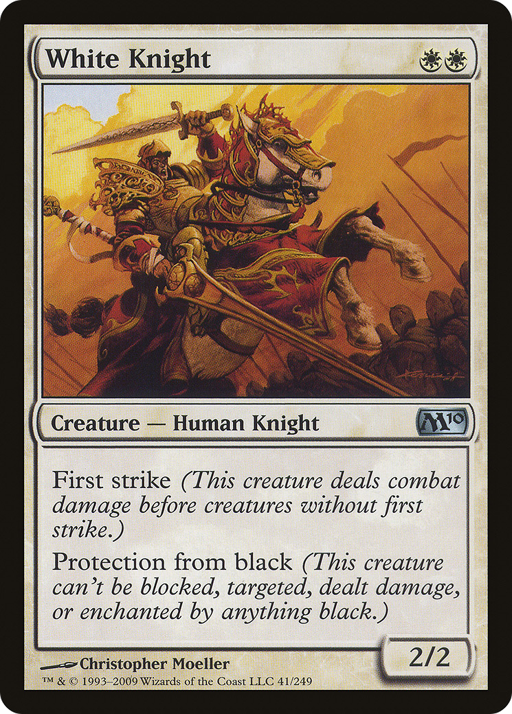 Image of White Knight (M10-041) - Magic 2010
