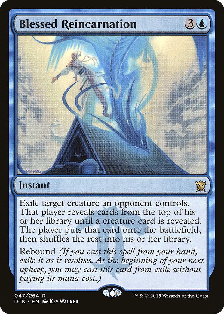 Image of Blessed Reincarnation (DTK-047) - Dragons of Tarkir
