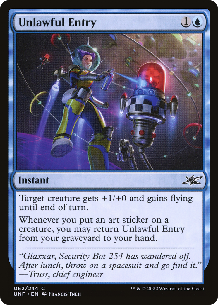 Image of Unlawful Entry (UNF-062) - Unfinity