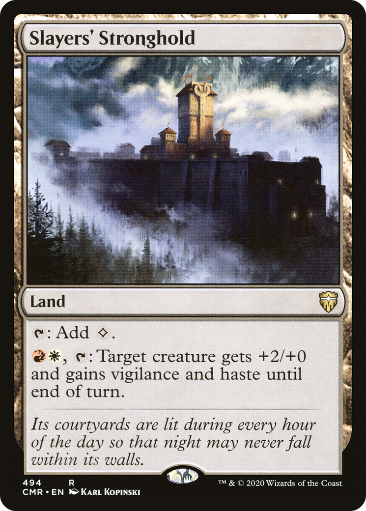 Image of Slayers' Stronghold (CMR-494) - Commander Legends