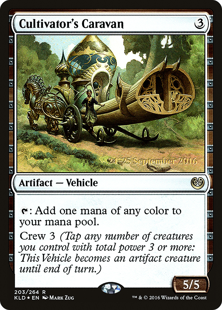 Image of Cultivator's Caravan (PRE-203) - Kaladesh Promos Foil