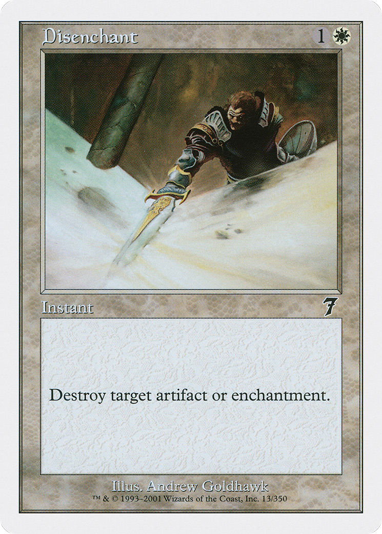 Image of Disenchant (7ED-013) - 7th Edition Foil