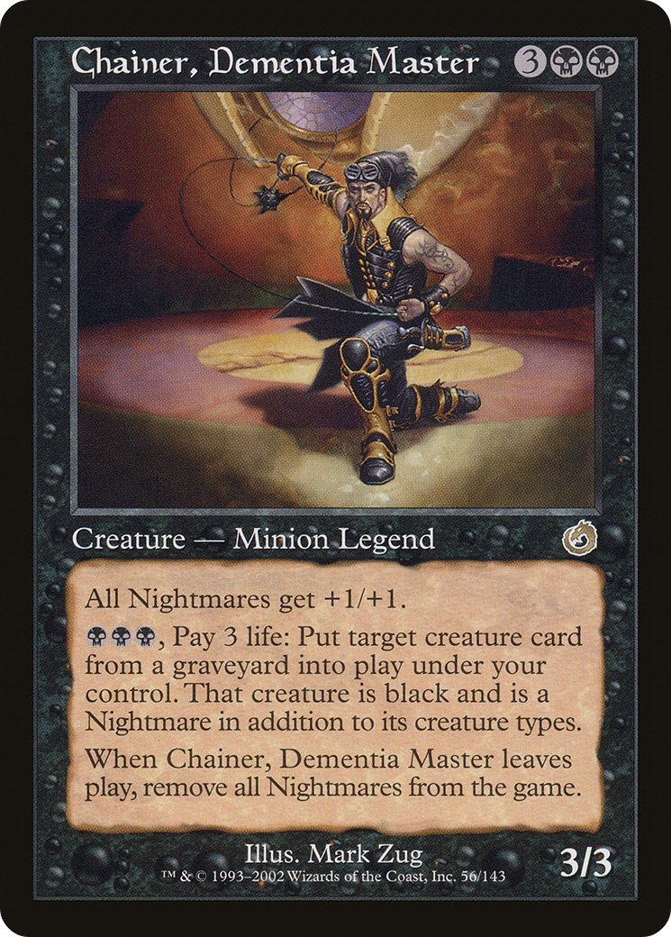 Image of Chainer, Dementia Master (TOR-056) - Torment Foil