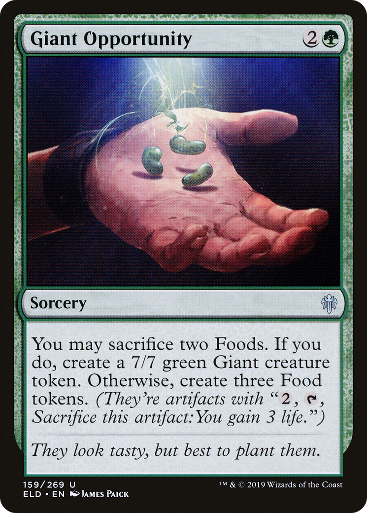 Image of Giant Opportunity (ELD-159) - Throne of Eldraine