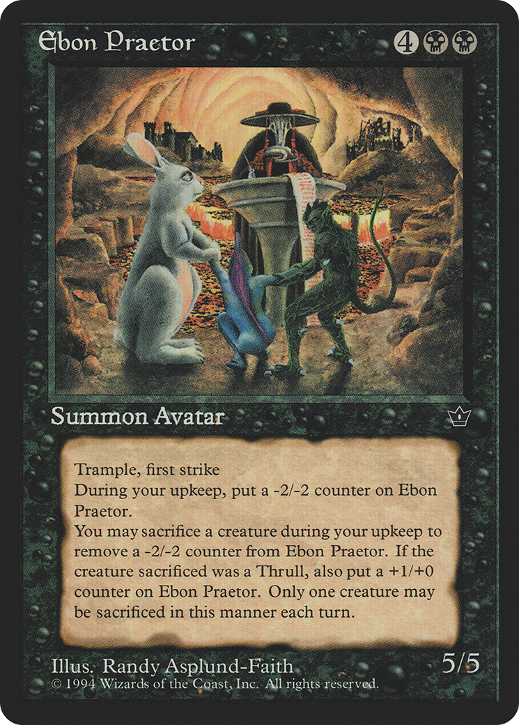 Image of Ebon Praetor (FEM-) - Fallen Empires