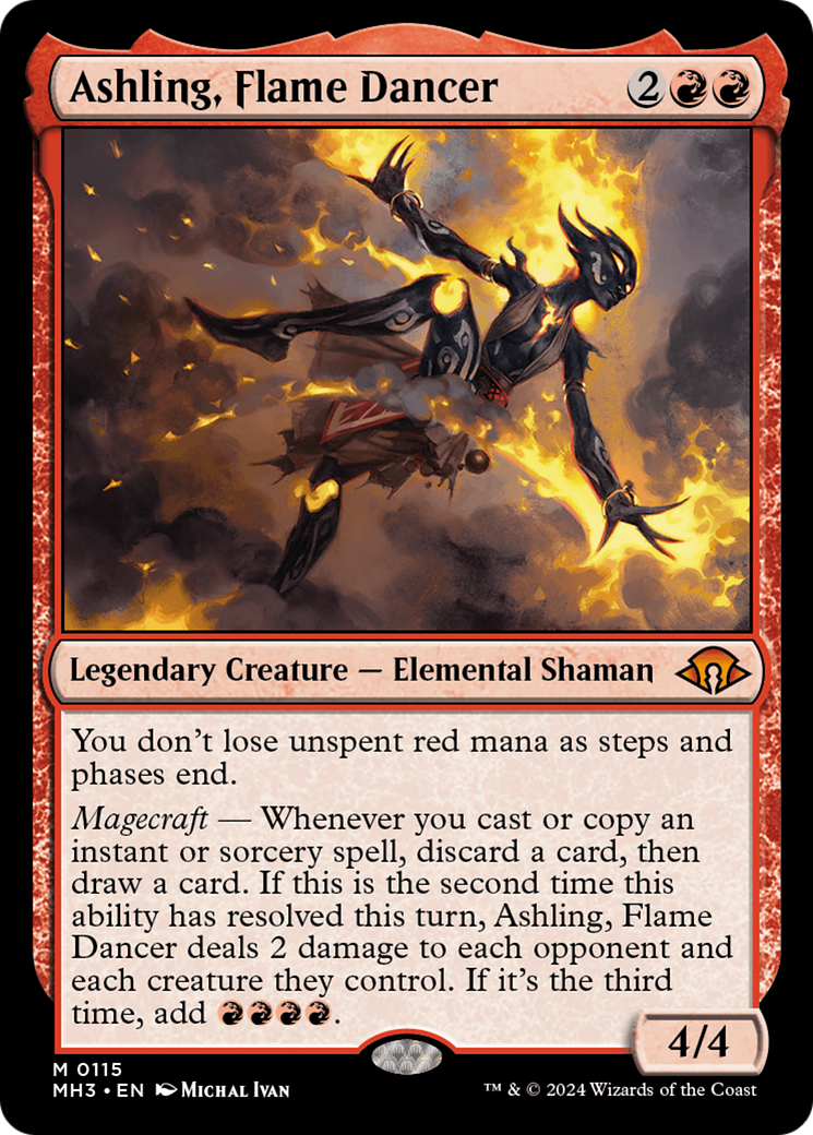 Image of Ashling, Flame Dancer (MH3-115) - Modern Horizons 3