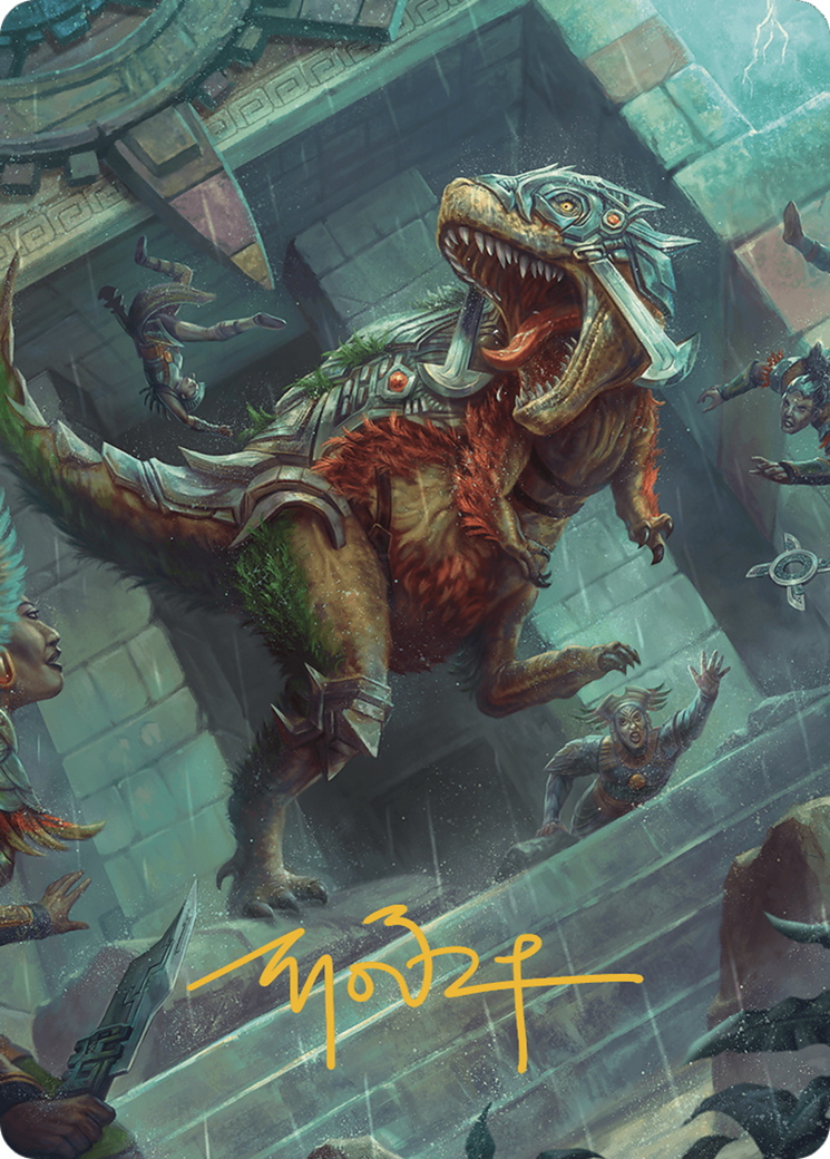 Image of Carnage Tyrant // Carnage Tyrant (ALCI-066) - The Lost Caverns of Ixalan Art Series (Borderless)