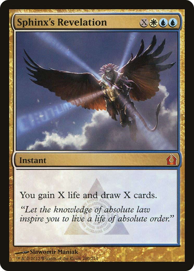 Image of Sphinx's Revelation (RTR-200) - Return to Ravnica
