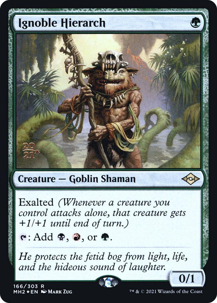 Image of Ignoble Hierarch (PRE-166) - Modern Horizons 2 Promos Foil