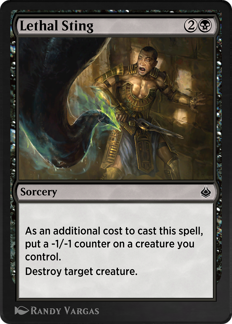 Image of Lethal Sting (AKR-110) - Amonkhet Remastered