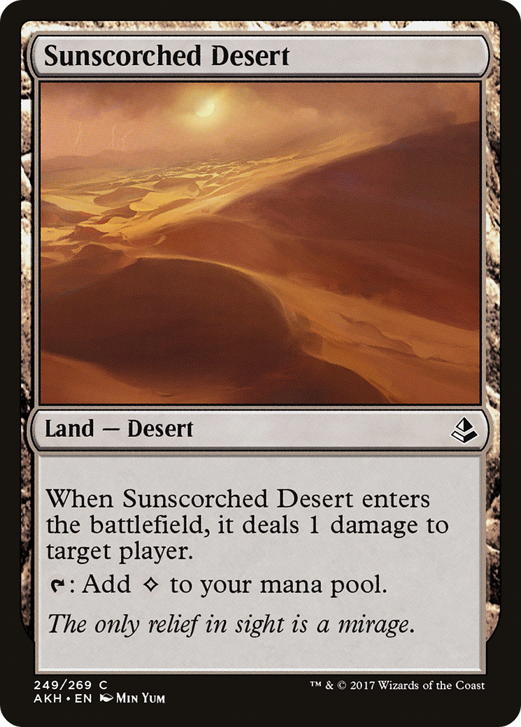 Image of Sunscorched Desert (AKH-249) - Amonkhet