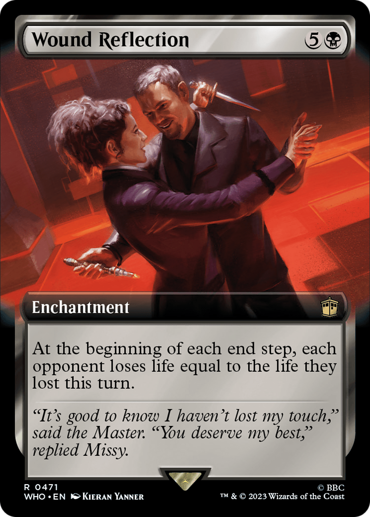 Image of Wound Reflection (Extended Art) (WHO-471) - Doctor Who: (Extended Art) Foil