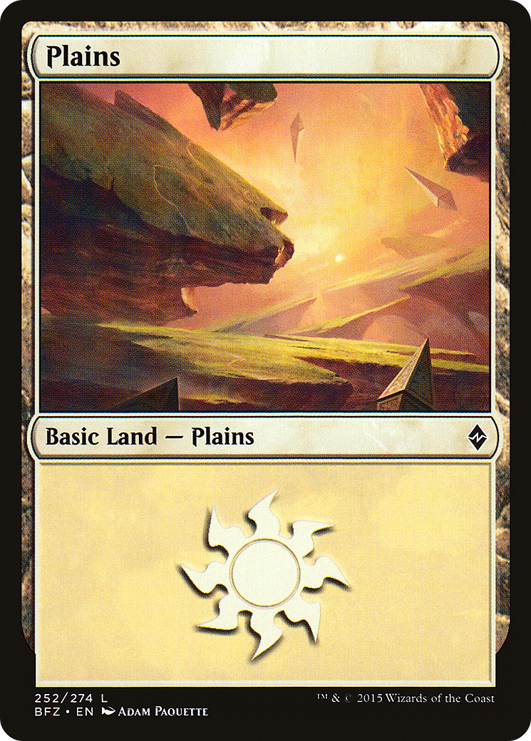 Image of Plains (252) (BFZ-252A) - Battle for Zendikar