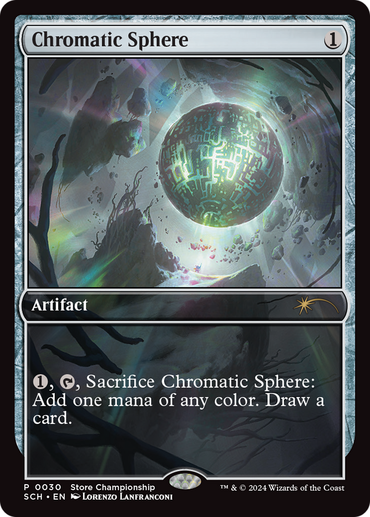 Image of Chromatic Sphere (GAME-030) - Store Championships Foil