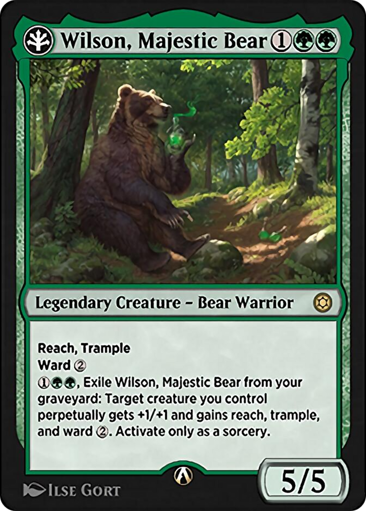 Image of Wilson, Majestic Bear (HBG-19G) - Alchemy Horizons: Baldur's Gate