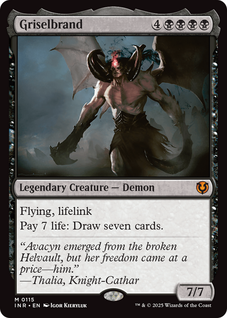 Image of Griselbrand (INR-115) - Innistrad Remastered Foil