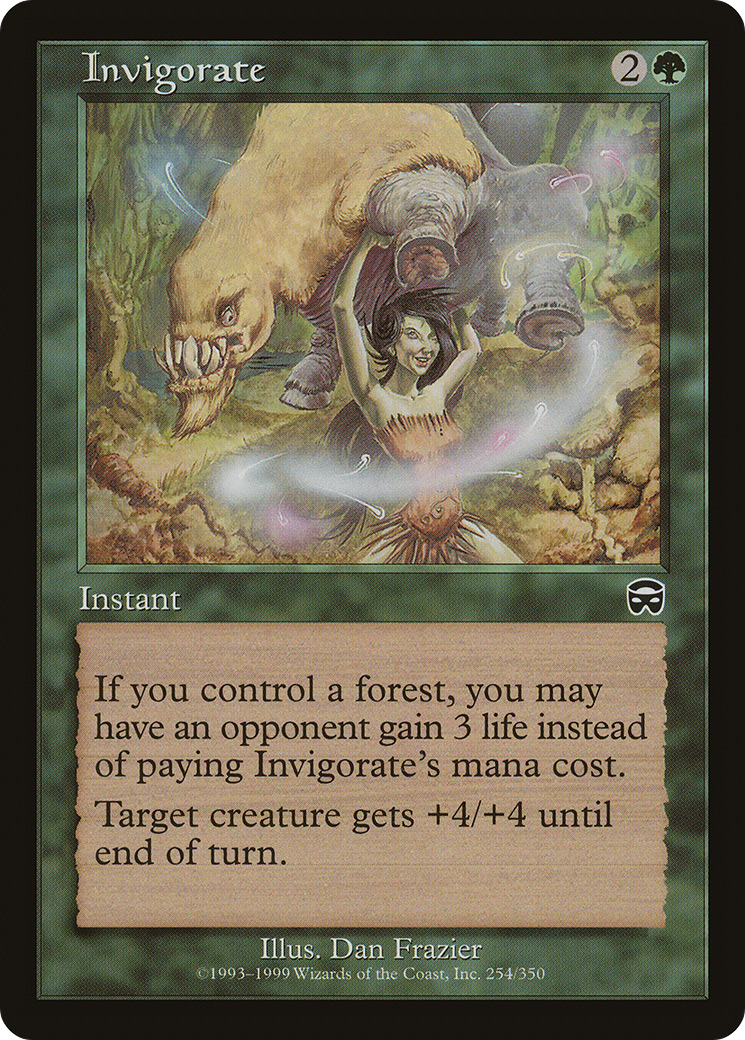 Image of Invigorate (MMQ-254) - Mercadian Masques
