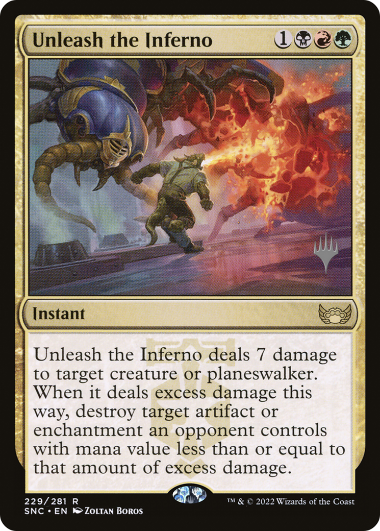 Image of Unleash the Inferno (PPSNC-229) - Streets of New Capenna Promos
