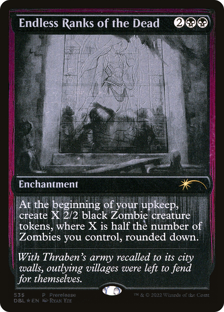 Image of Endless Ranks of the Dead (PRE-535) - Innistrad: Double Feature Foil