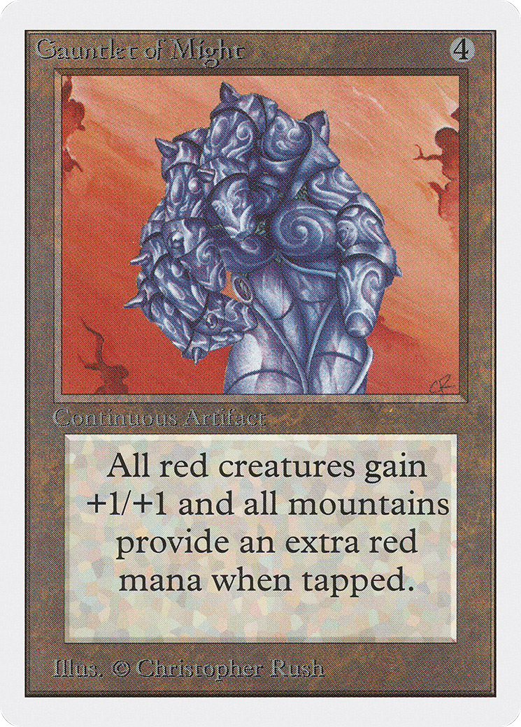 Image of Gauntlet of Might (2ED-) - Unlimited Edition