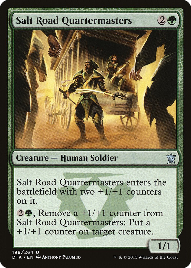 Image of Salt Road Quartermasters (DTK-199) - Dragons of Tarkir Foil