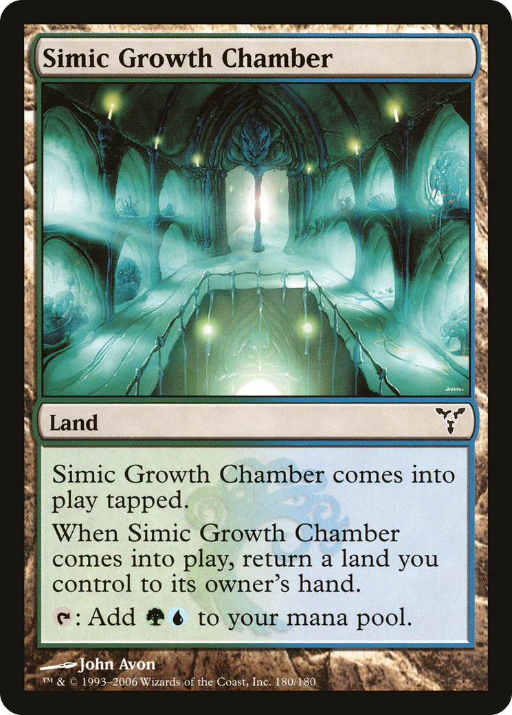 Image of Simic Growth Chamber (DIS-180) - Dissension Foil
