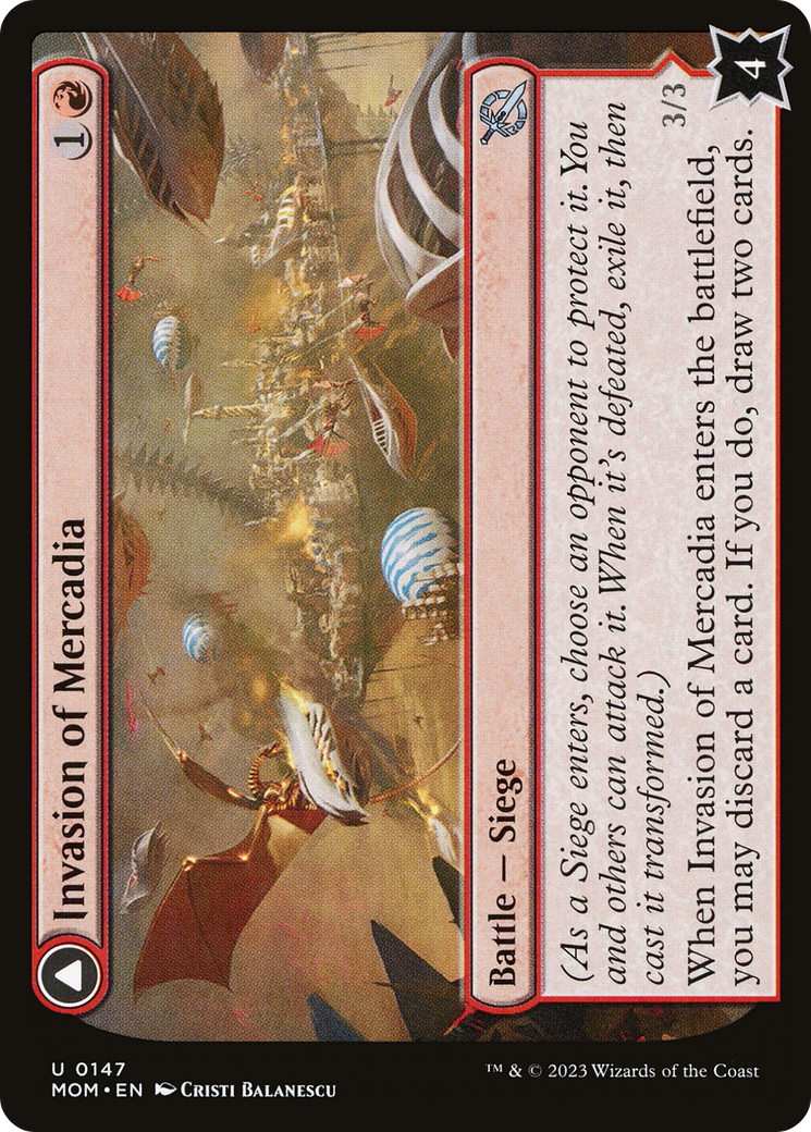 Image of Invasion of Mercadia (MOM-147) - March of the Machine