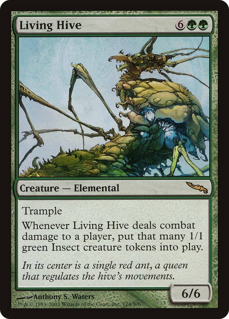 Image of Living Hive (MRD-124) - Mirrodin