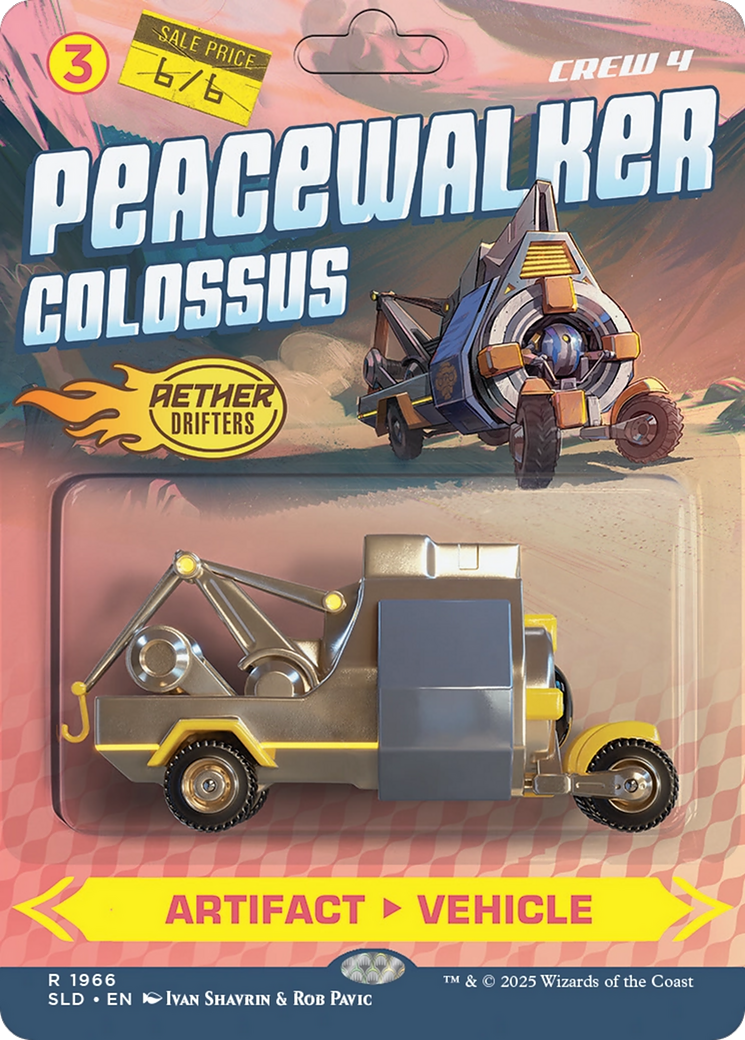 Image of Peacewalker Colossus // Peacewalker Colossus (SLD-1966) - Secret Lair Drop (Borderless) Foil