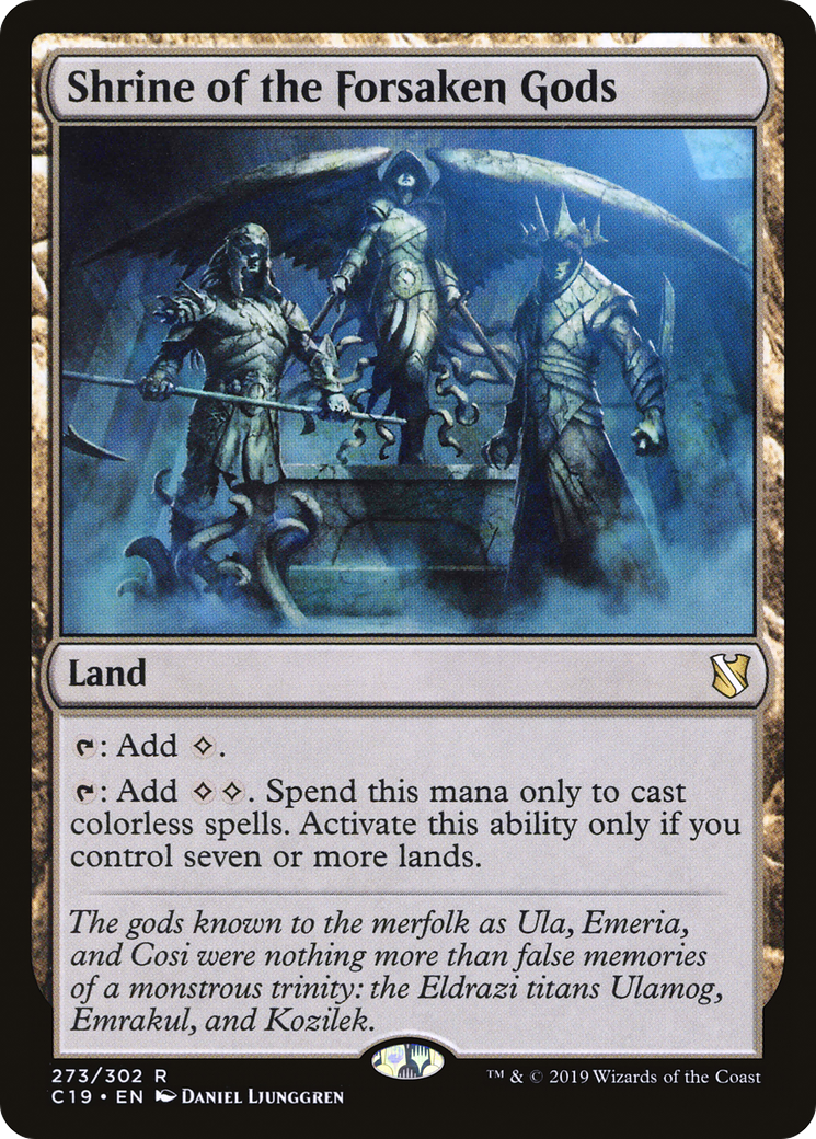 Image of Shrine of the Forsaken Gods (C19-273) - Commander 2019